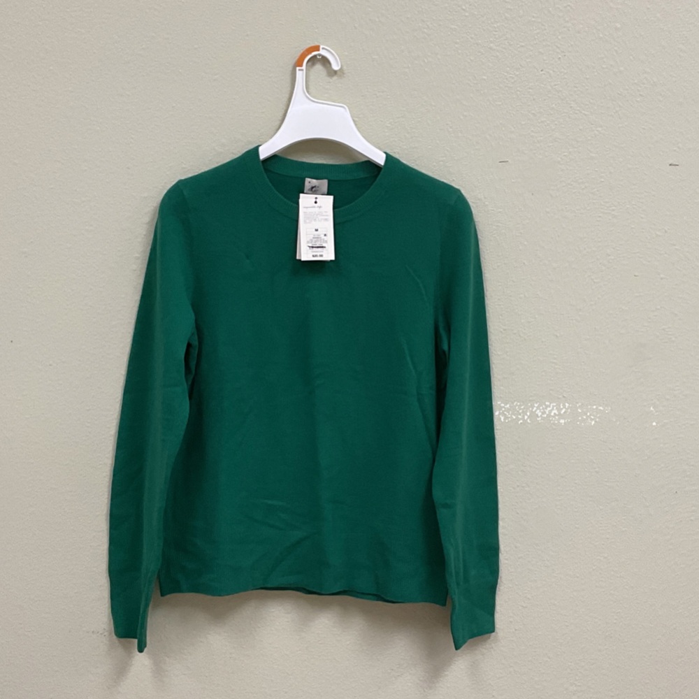 a new day Green Crew Neck Sweater